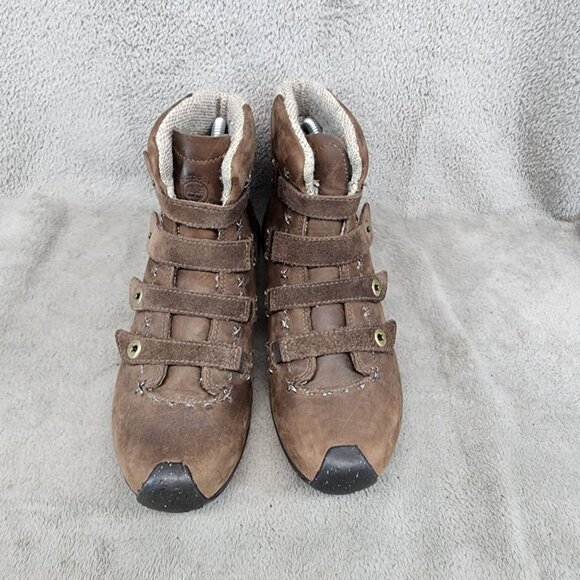 Smartwool x Timberland Shoes Womens Size 6.5 Brown Suede Vibram Ecostep Boots - Picture 5 of 15